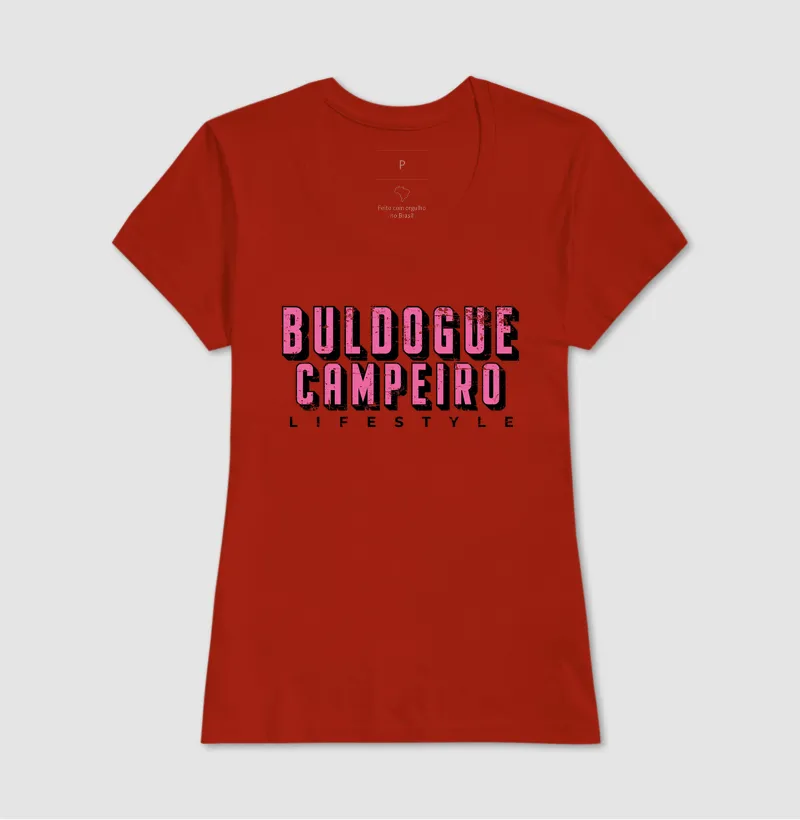  Buldogue Campeiro Texto Rosa - Imagem 9