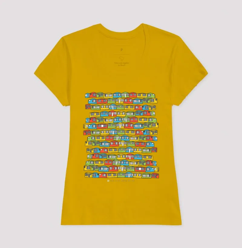 Camiseta Adulto Casinhas by Johannes Cruzué - Imagem 10