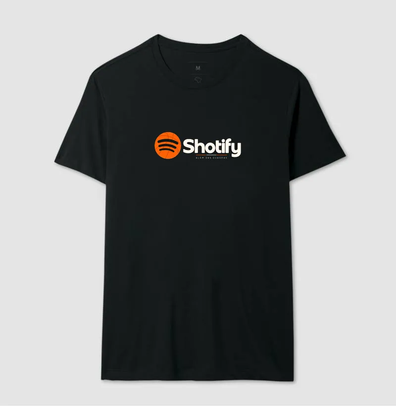 Camiseta SHOTify — No Ritmo do Jogo - Imagem 2