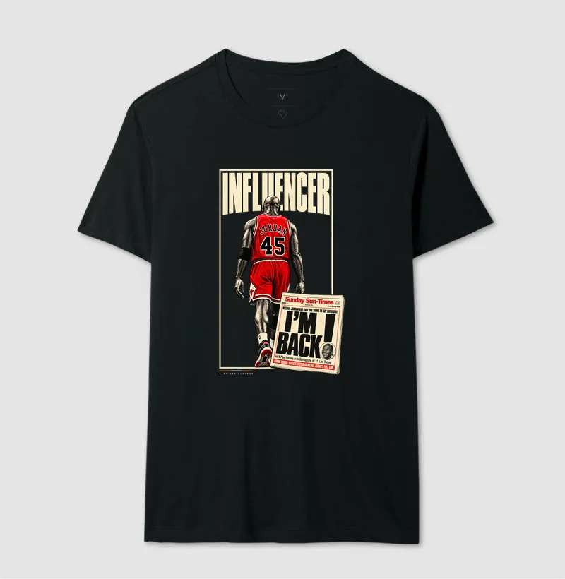 Camiseta Michael — I'm Back 1995 | Influencers Ballers - Imagem 5