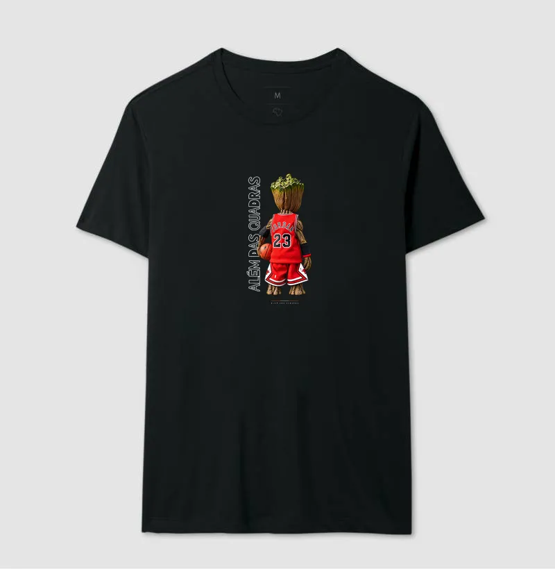 Camiseta Raízes do Jogo — Além das Quadras  Algumas paixões criam raízes. - Imagem 2