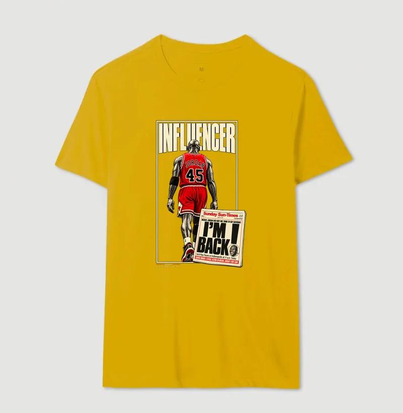 Camiseta Michael — I'm Back 1995 | Influencers Ballers - Imagem 17
