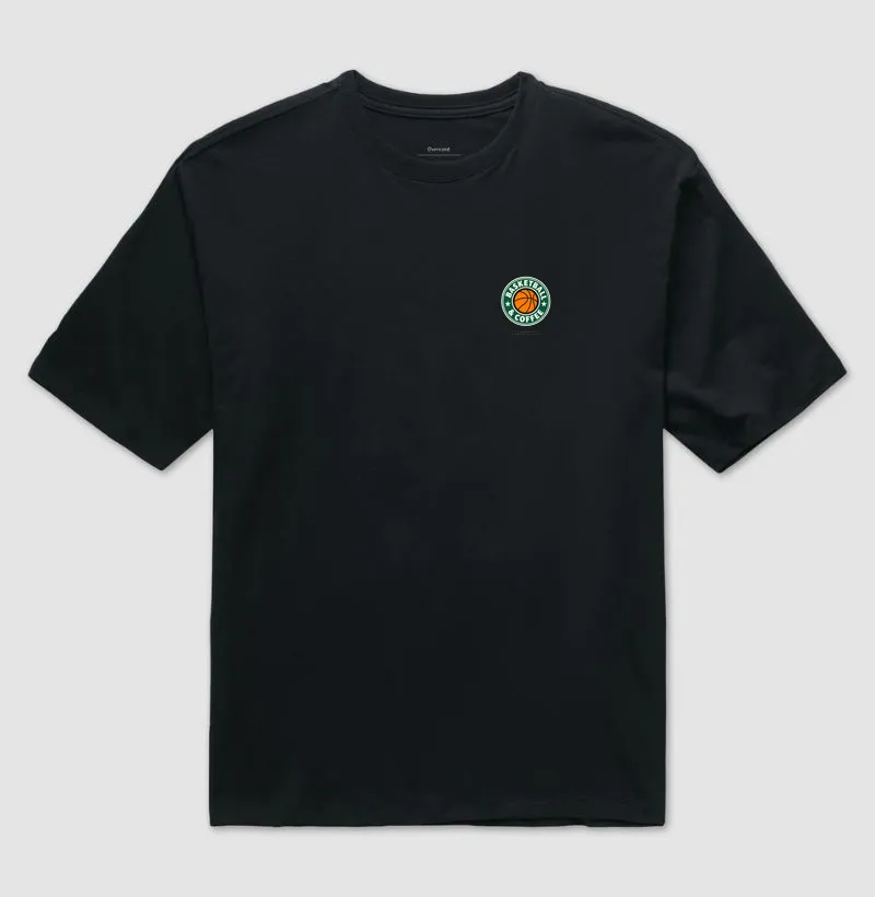 Camiseta Basketball & Coffee — Minimalista - Imagem 2