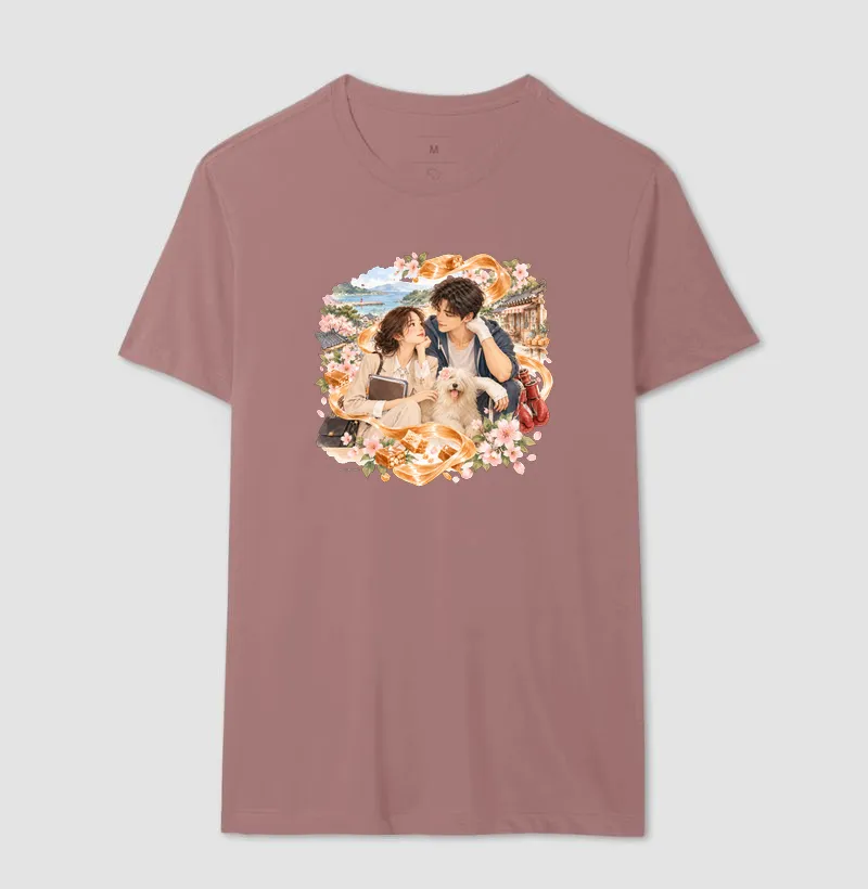 Entre Caramelo e Memórias | Camiseta Dorameira em Aquarela - Imagem 17