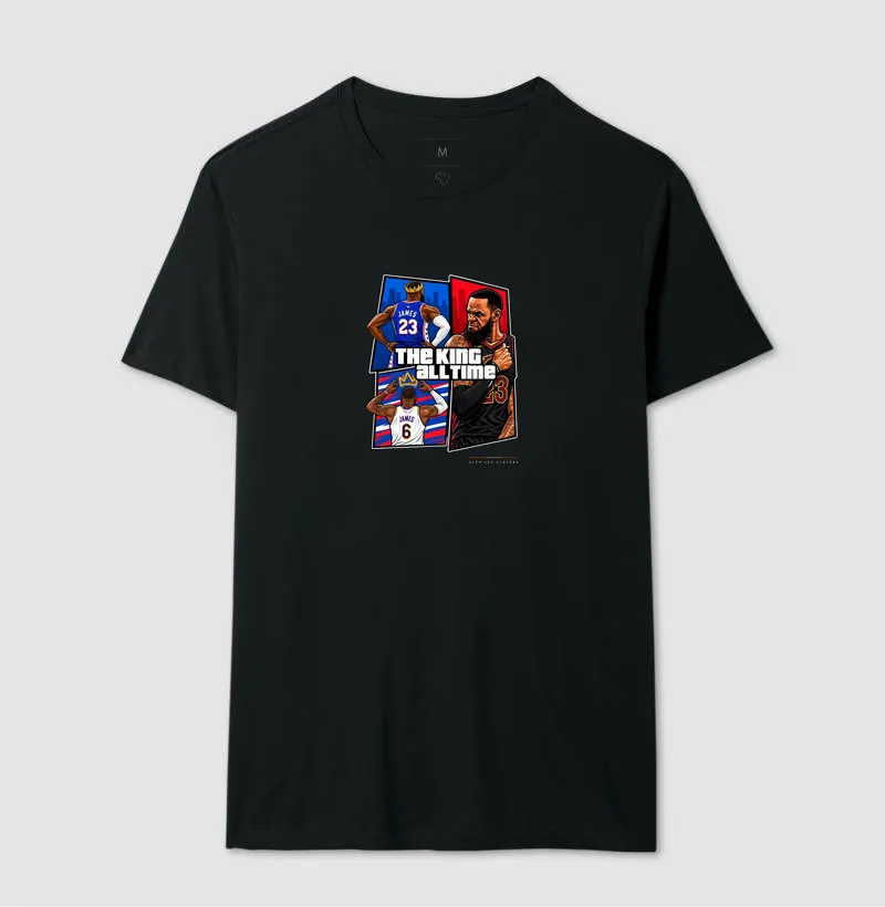 Camiseta Masculina LJ— The King All Time - Imagem 4