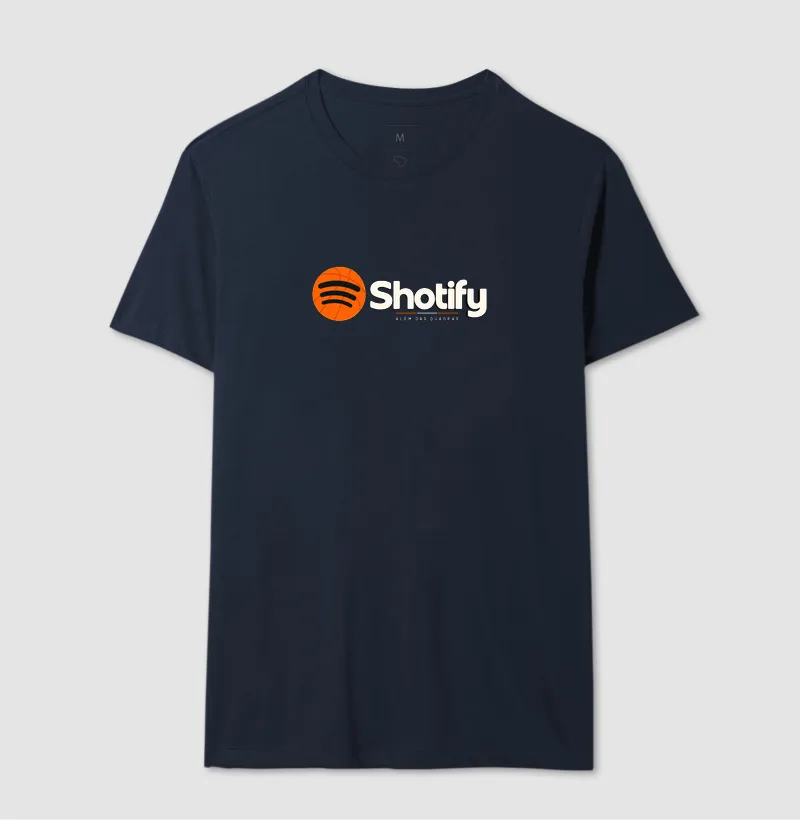 Camiseta SHOTify — No Ritmo do Jogo - Imagem 6