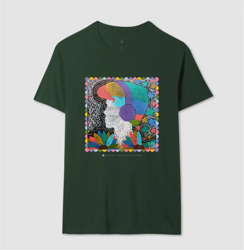 Camiseta Adulto Mundo Colorido by Rafaela Adami - Imagem 6