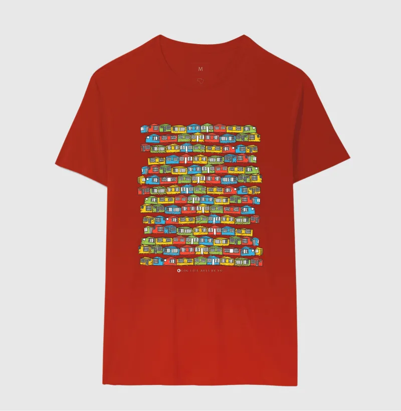 Camiseta Adulto Casinhas by Johannes Cruzué - Imagem 6