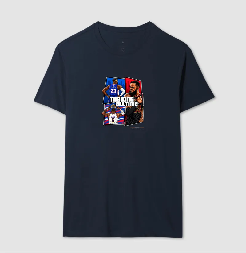 Camiseta Masculina LJ— The King All Time - Imagem 8