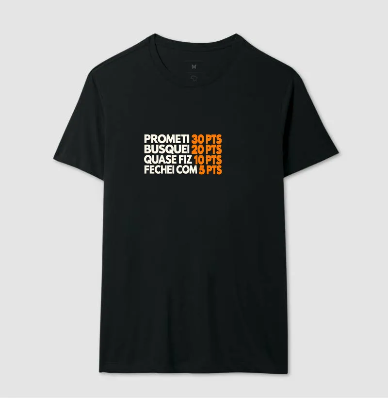  Camiseta Prometi 30 — Resenha de Quadra - Imagem 2