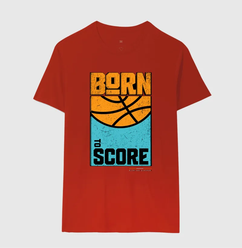 Camiseta Masculina de Basquete Born to Score - Imagem 13
