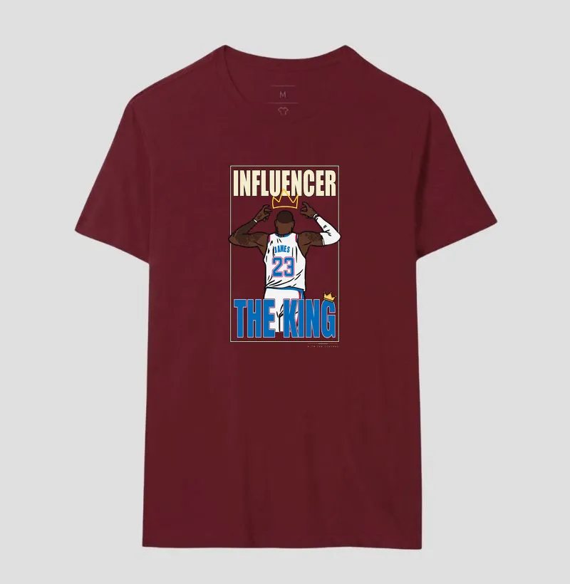 Camiseta LeBron James — The King 23 | Influencers Ballers - Imagem 21