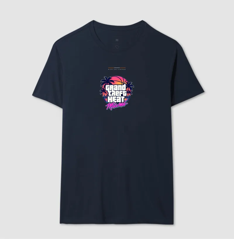 Camiseta Grand Theft Heat — Miami After Hours - Imagem 7