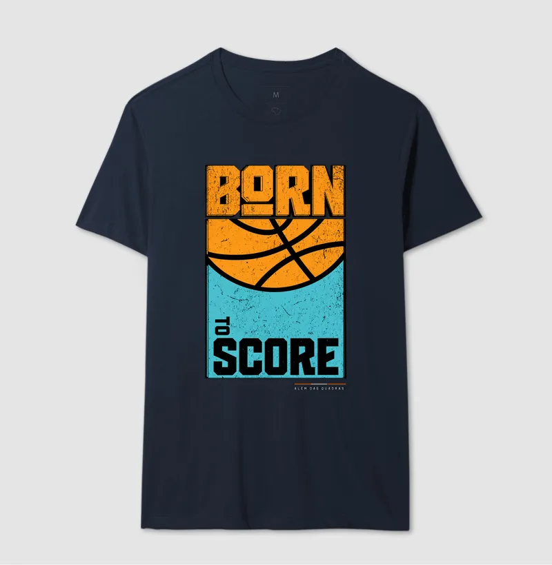 Camiseta Masculina de Basquete Born to Score - Imagem 9