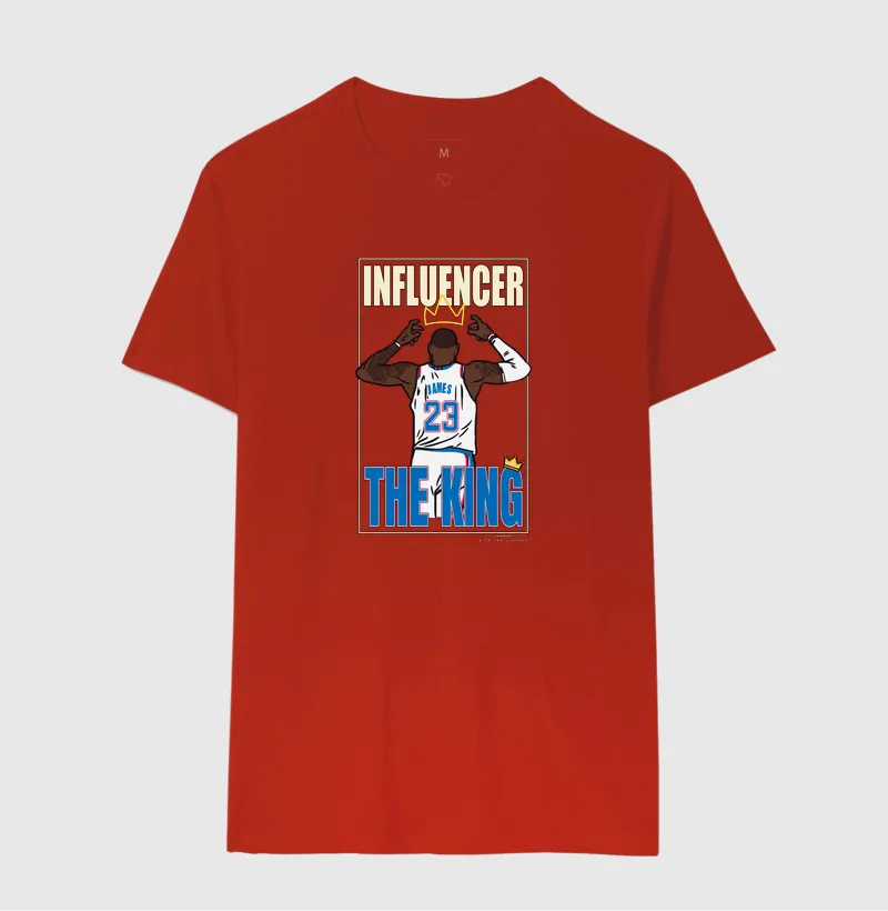 Camiseta LeBron James — The King 23 | Influencers Ballers - Imagem 13