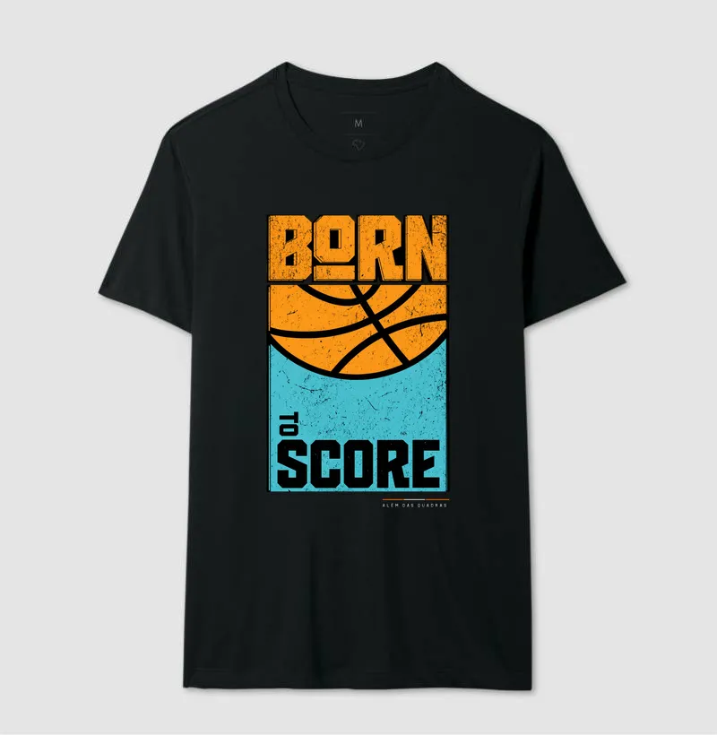 Camiseta Masculina de Basquete Born to Score - Imagem 5