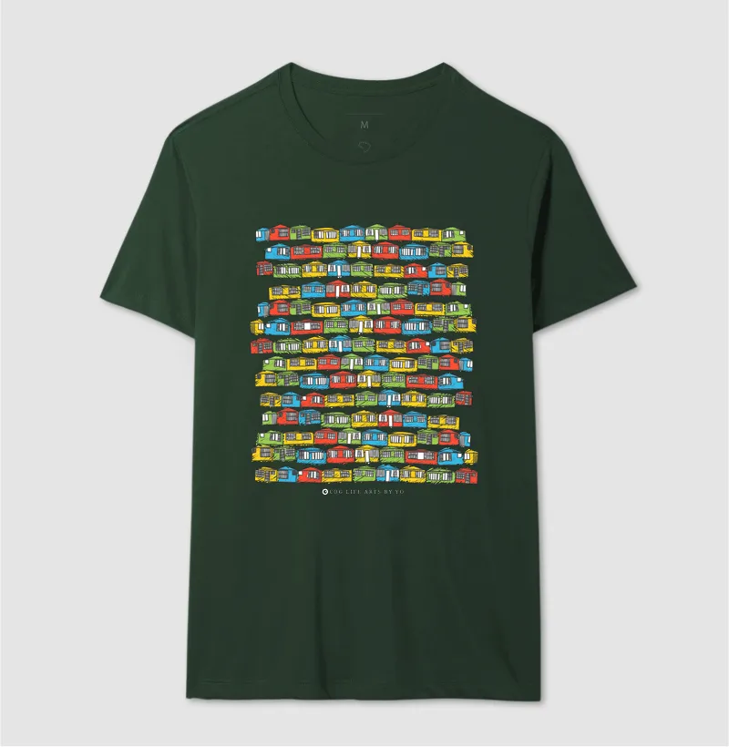 Camiseta Adulto Casinhas by Johannes Cruzué - Imagem 8