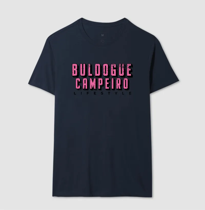  Buldogue Campeiro Texto Rosa - Imagem 4