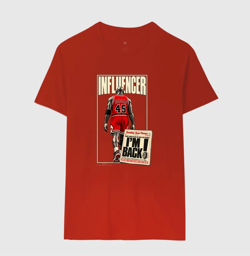 Camiseta Michael — I'm Back 1995 | Influencers Ballers - Imagem 13