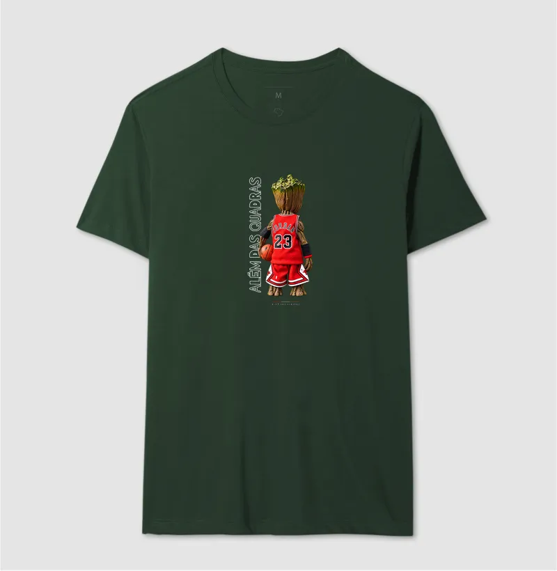 Camiseta Raízes do Jogo — Além das Quadras  Algumas paixões criam raízes. - Imagem 6