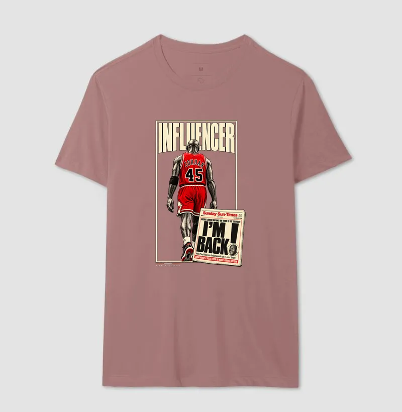 Camiseta Michael — I'm Back 1995 | Influencers Ballers - Imagem 19