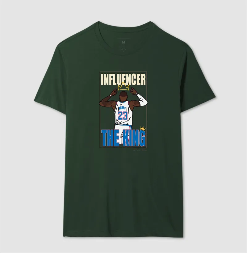 Camiseta LeBron James — The King 23 | Influencers Ballers - Imagem 15