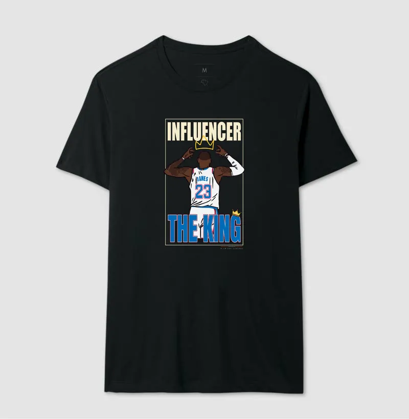 Camiseta LeBron James — The King 23 | Influencers Ballers - Imagem 5
