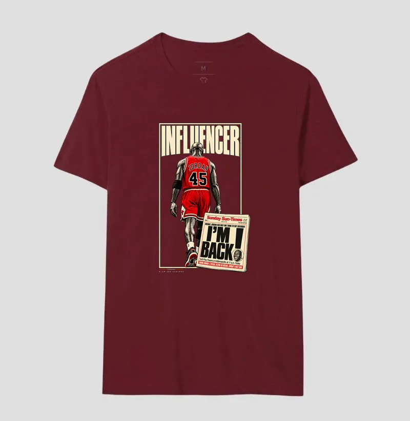 Camiseta Michael — I'm Back 1995 | Influencers Ballers - Imagem 21