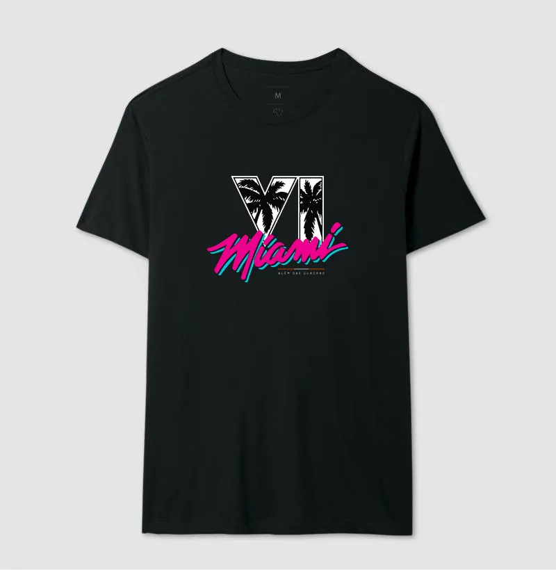 Camiseta Miami VI — Depois do Pôr do Sol - Imagem 2
