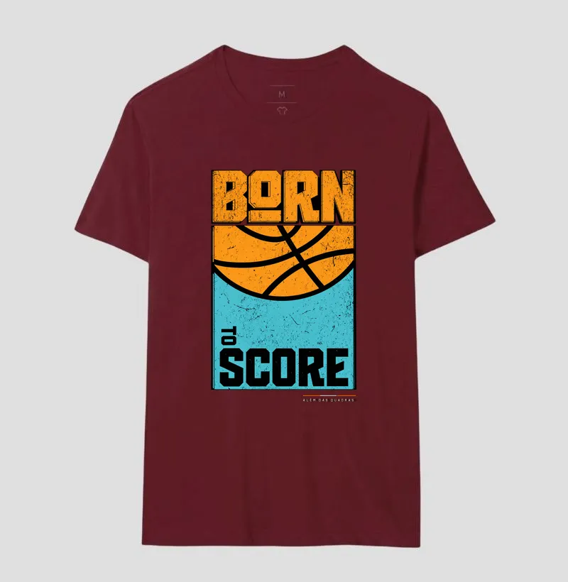 Camiseta Masculina de Basquete Born to Score - Imagem 21