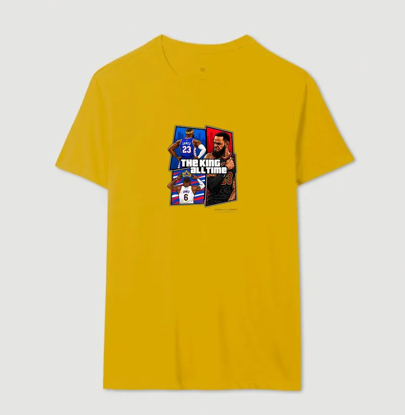 Camiseta Masculina LJ— The King All Time - Imagem 16