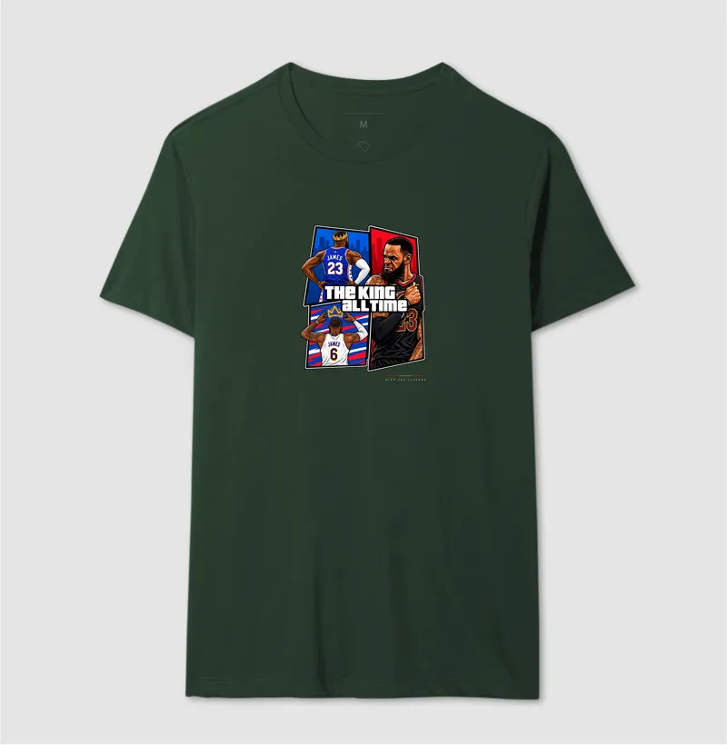 Camiseta Masculina LJ— The King All Time - Imagem 14