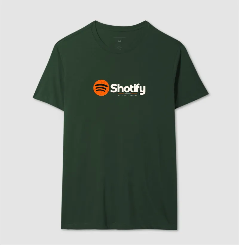 Camiseta SHOTify — No Ritmo do Jogo - Imagem 10