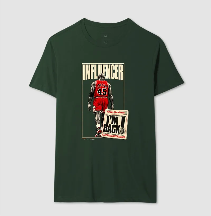 Camiseta Michael — I'm Back 1995 | Influencers Ballers - Imagem 15