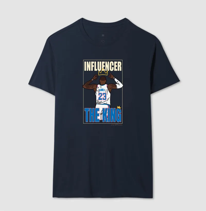 Camiseta LeBron James — The King 23 | Influencers Ballers - Imagem 9