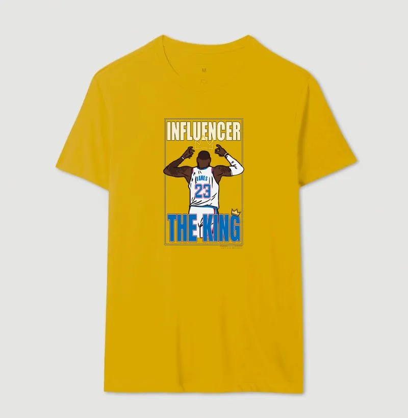 Camiseta LeBron James — The King 23 | Influencers Ballers - Imagem 17