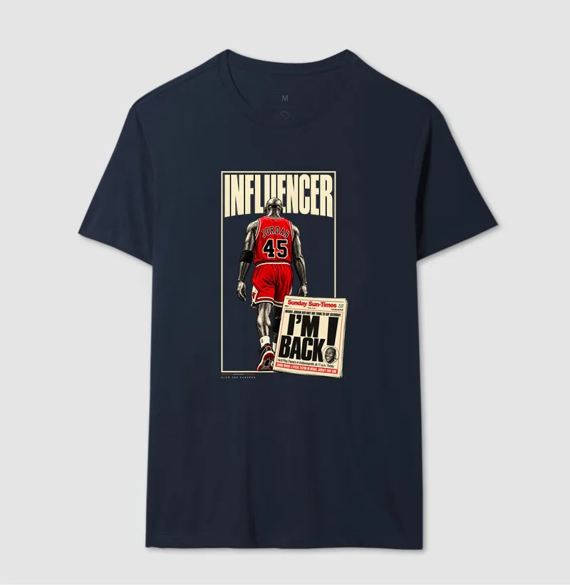Camiseta Michael — I'm Back 1995 | Influencers Ballers - Imagem 9