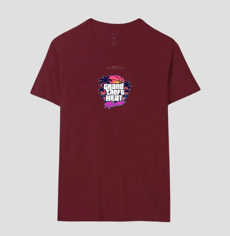 Camiseta Grand Theft Heat — Miami After Hours - Imagem 19