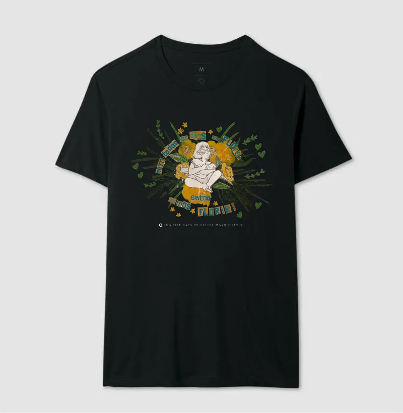 Camiseta Adulto Florir by Talita Marquezinho - Imagem 2
