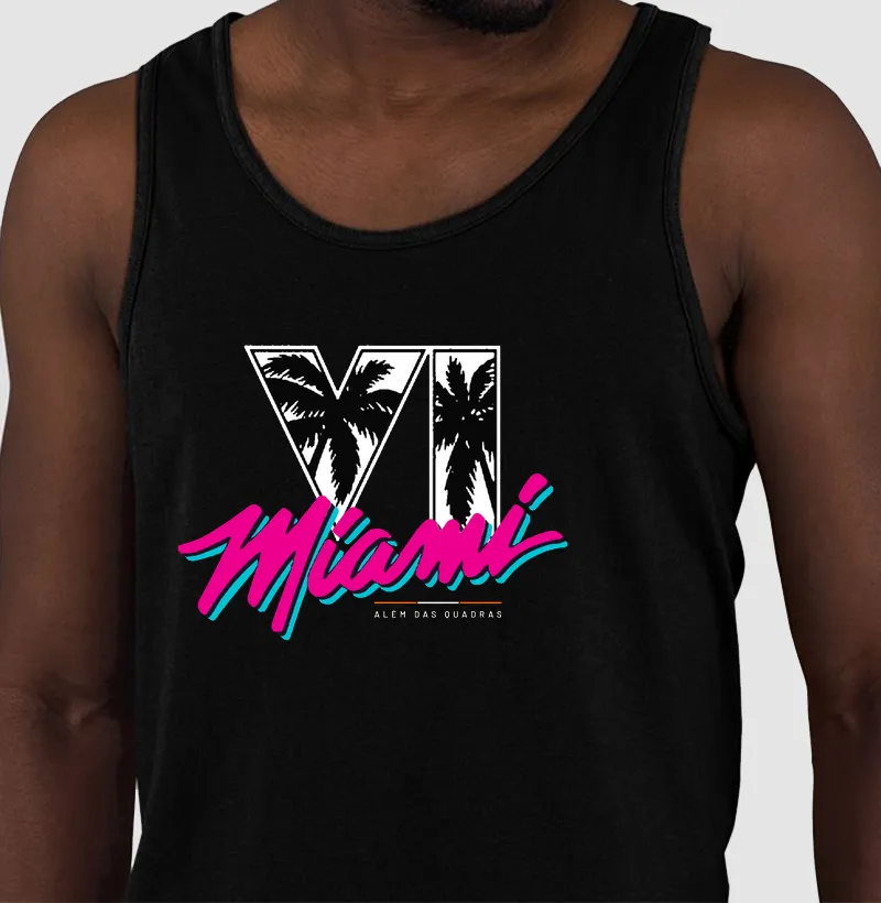 Camiseta Miami VI — Depois do Pôr do Sol