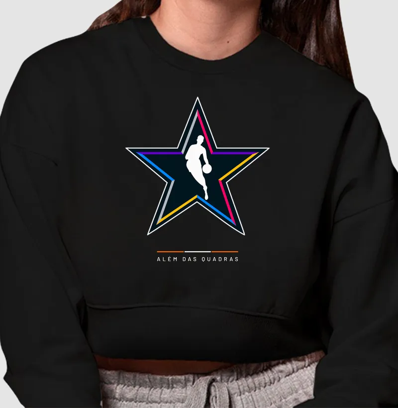 Cropped Feminino ADQ Star — Protagonista do Jogo