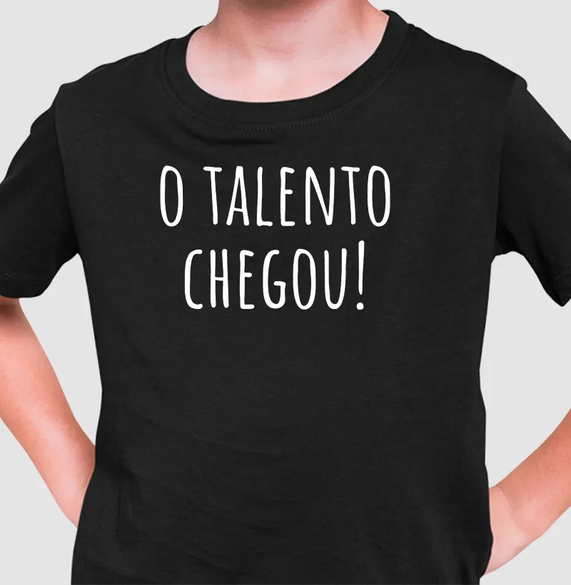 O talento chegou