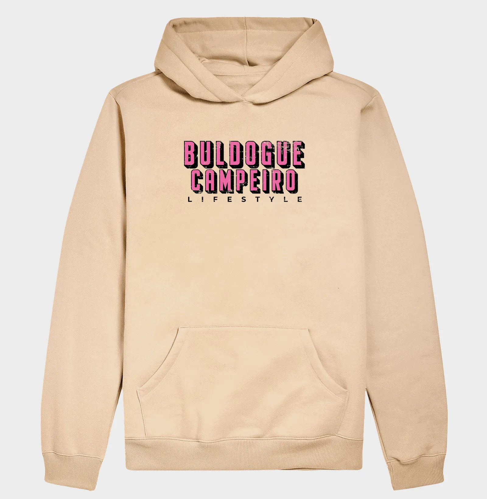 Buldogue Campeiro Texto Rosa - Imagem 3