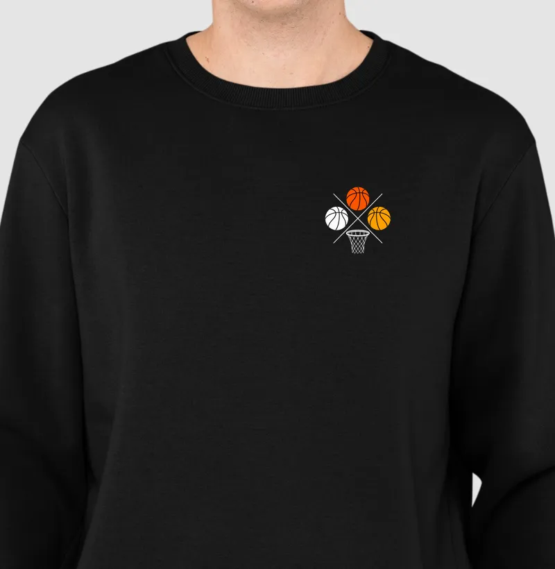 Blusa Moletom Slim Além das Quadras X Balon