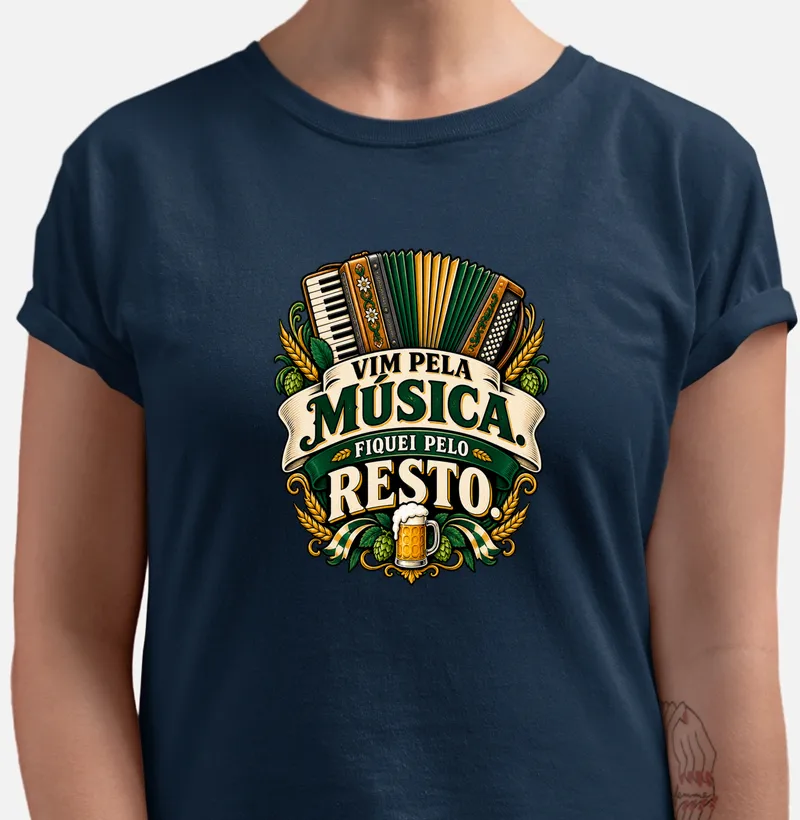 Vim Pela Música, Fiquei Pelo Resto