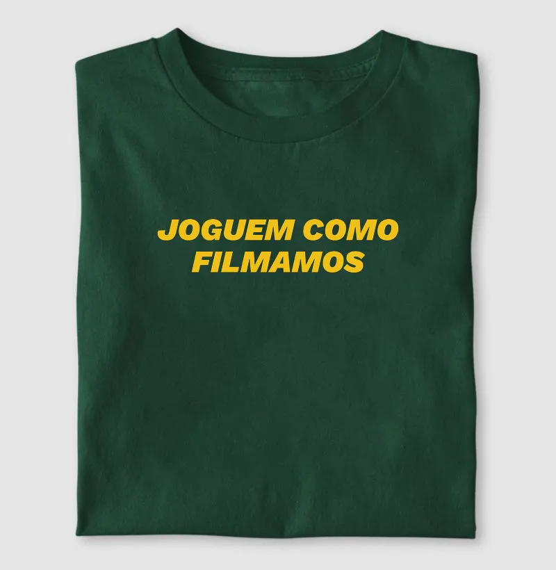 Joguem como Filmamos | Minimalista