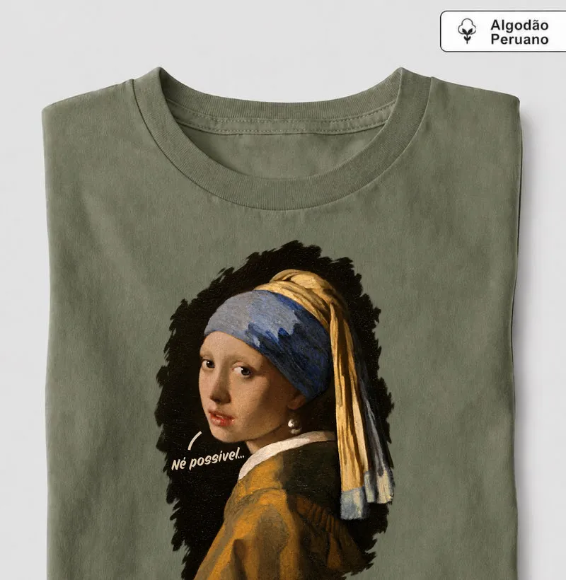 N(UM)É POSSÍVEL... - Camiseta Algodão Peruano