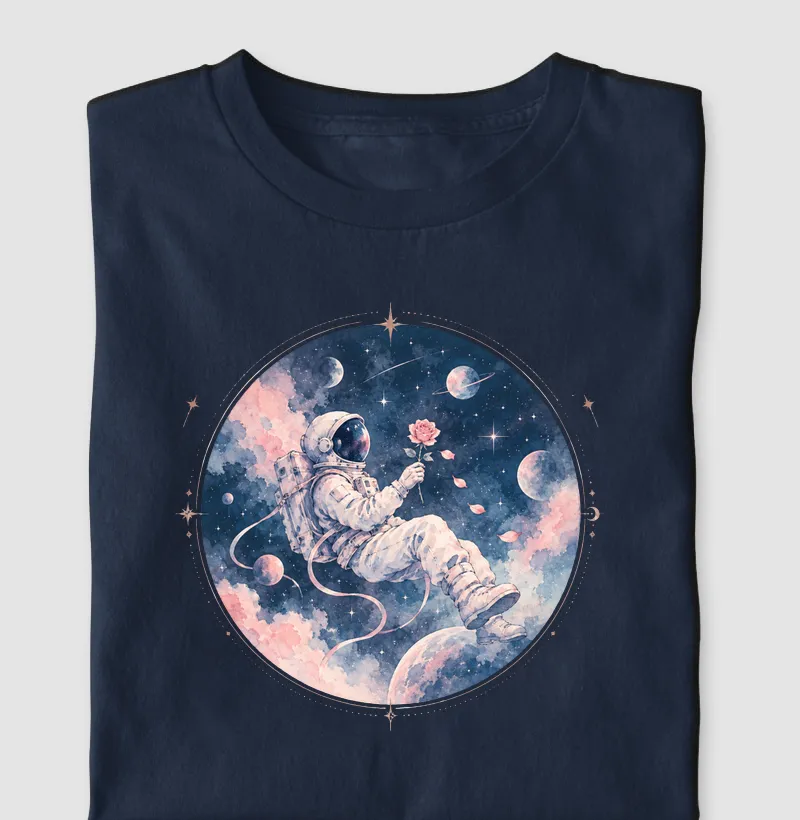 A Rose Among the Stars | Camiseta K-Pop em Aquarela