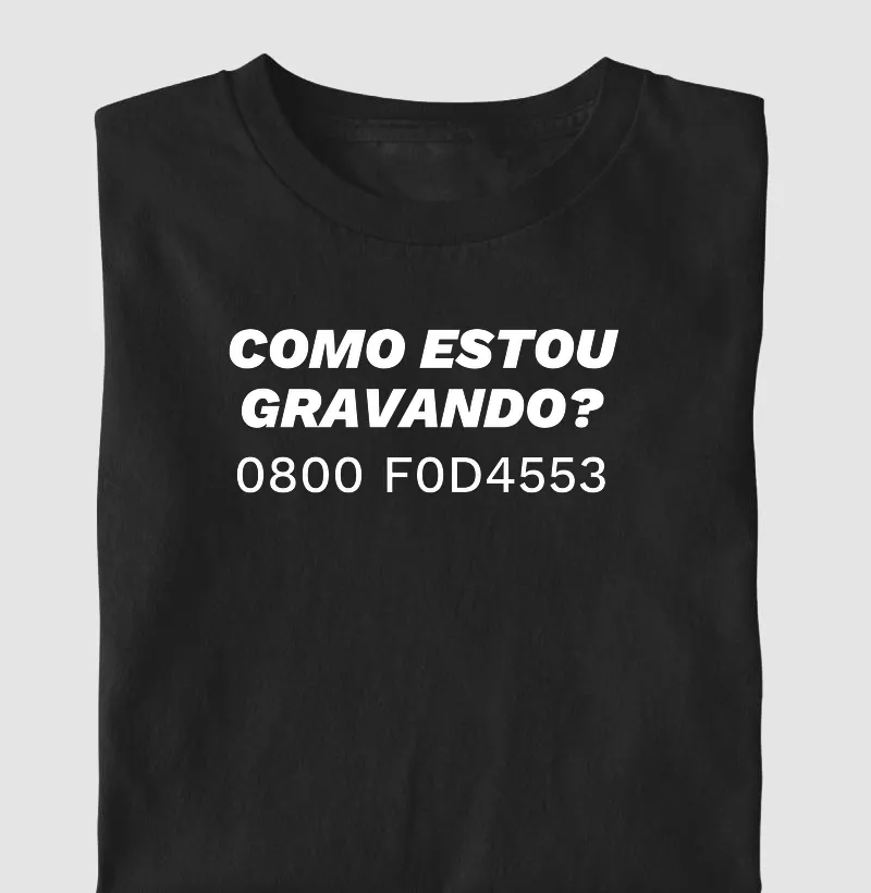Como Estou Gravando?