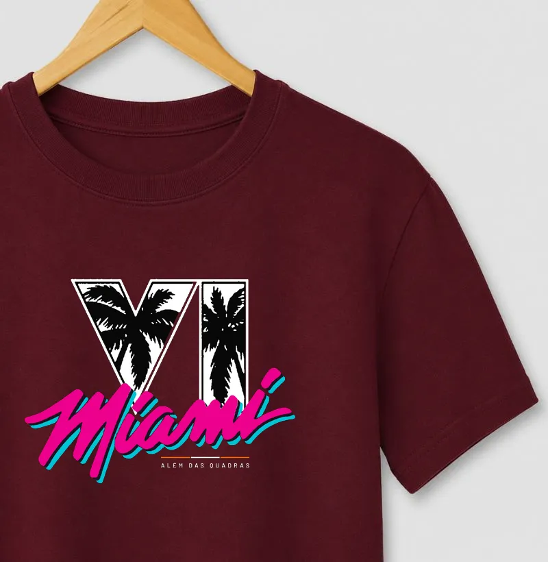 Camiseta Miami VI — Depois do Pôr do Sol